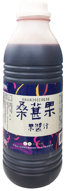 山海經脈 桑葚果醬汁 濃縮果汁 無添加 800毫升, 1個裝, 800ml