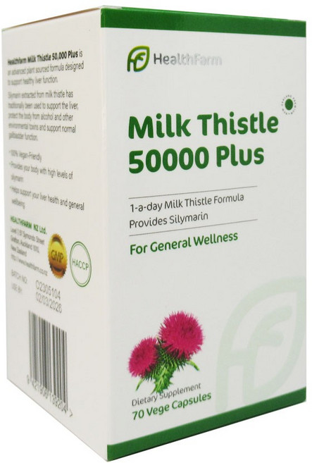 뉴질랜드 헬스팜 밀크시슬 50000플러스 원어데이포뮬러, 1개, 70정