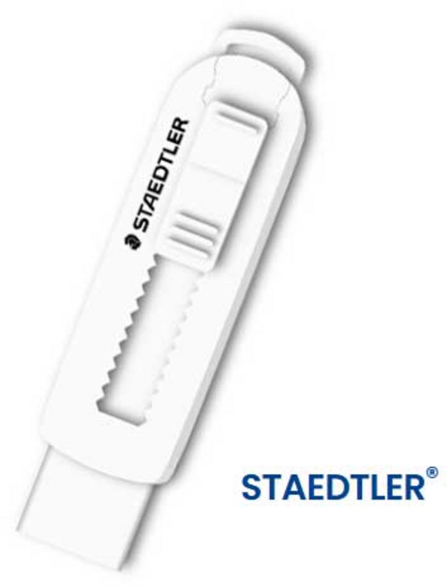 스테들러 슬라이딩 지우개 525 PS, 1개, 화이트