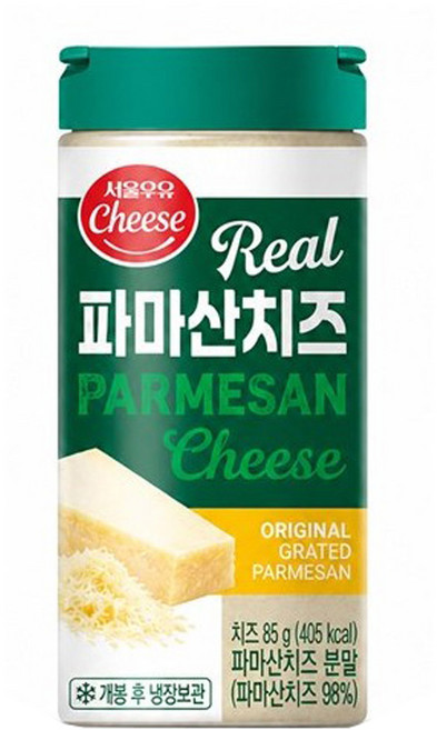 서울우유 리얼 파마산치즈, 2개, 85g