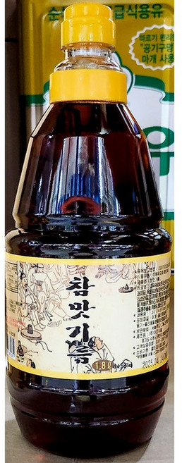 이조식품 맛 기름 1.8l b업소용 식자재 식당용 단체 급식용 식재료 대용량, 1개, 단일옵션