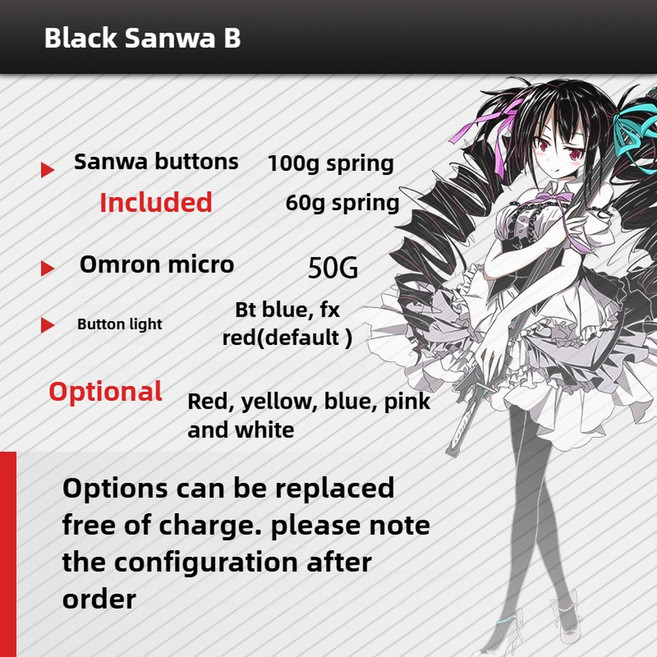 FAUCETWO SDVX DJMAX 컨트롤러 아케이드 음악 게임 리듬 콘솔 미니 사운드 Voltex 키패드, B SW B, 1