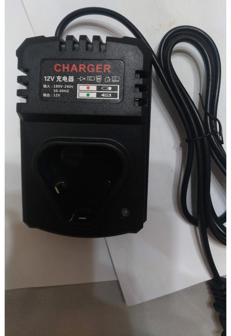 鋰電電鑽充電器, 1個, 12V小座充(只能使用在B款電池)