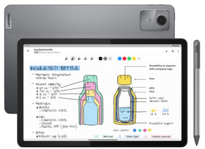 레노버 Tab M11 LTE with Pen Luna grey 128GB Wi-Fi+Cellular, Wi-Fi, 0.125TB, 루나그레이