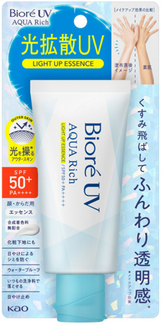 비오레 아쿠아리치 라이트업 에센스 선크림 70g, 1개