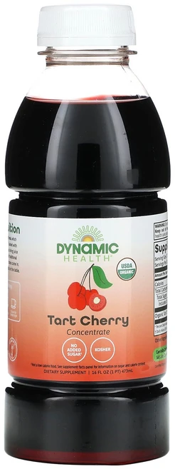 Dynamic Health 타트체리 농축물 473ml(16fl oz) Health (다이나믹 헬스), Dynamic Health, 타트체리 농축물, 473m, 1개, 473ml - 쿠팡