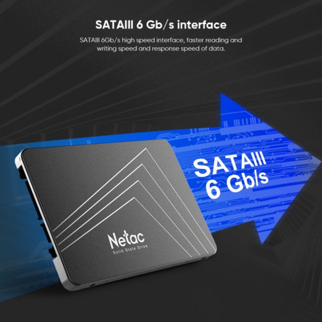 Netac 노트북 데스크탑 x99 마더보드용 SSD 솔리드 스테이트 2.5 인치 SATA3.0 1TB 하드 드라이브 HDD, 01 128GB, 01 빠른  Mainland