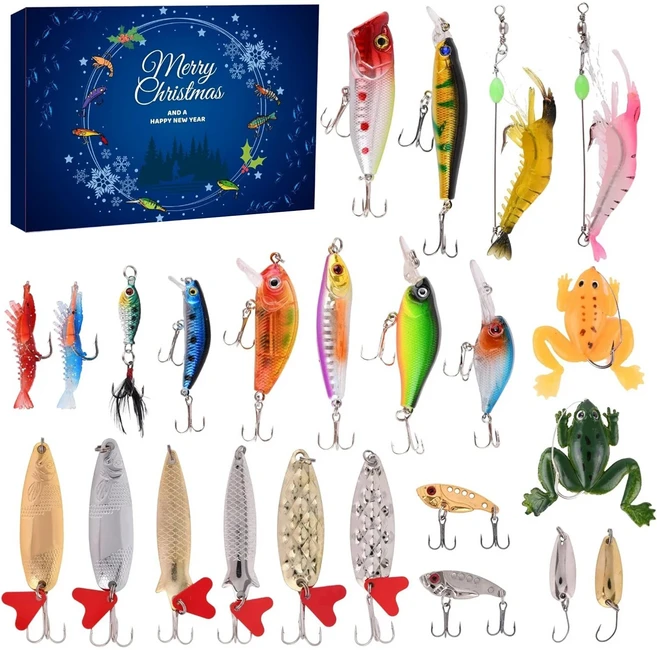 LessMo 크리스마스 어드벤트 캘린더 선물 주머니 카운트다운 박스 헴프 로프, 01 C