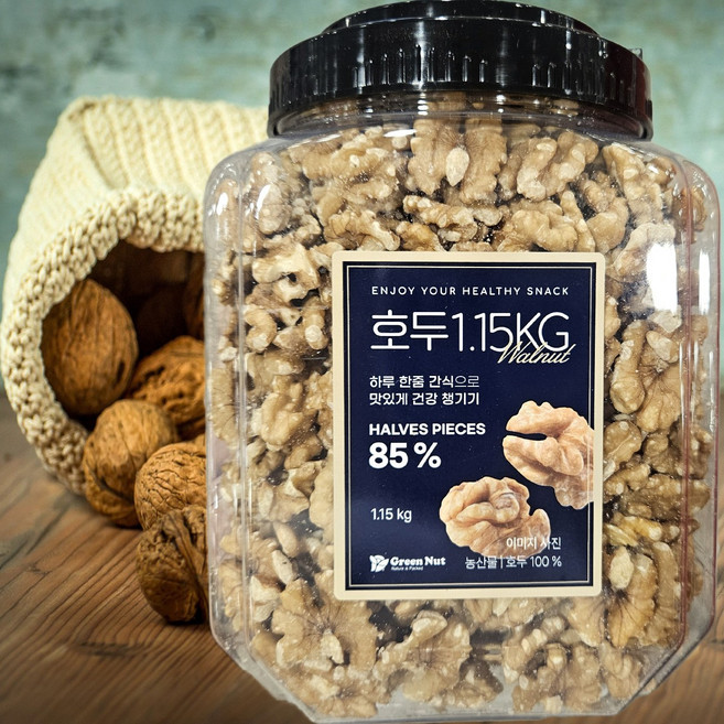그린넛 호두 반태 1.15KG, 1개