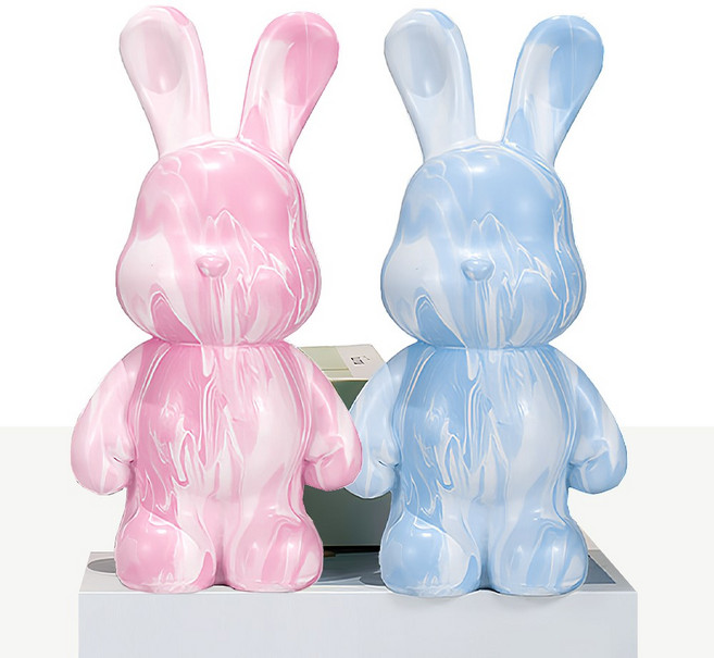 플루이드 아트 아크릴 푸어링 아트 물감 100ml DIY 미술키트, 푸어링(100ml-6색) 래빗 키트