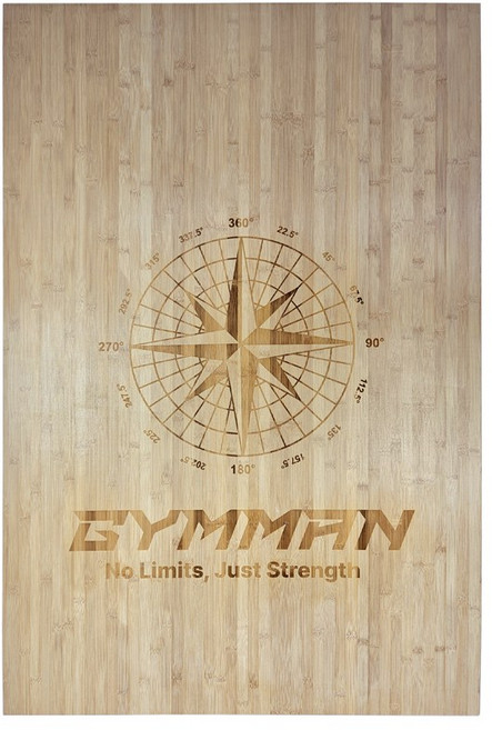 GYMMAN 짐맨 이펙트보드 스쿼트발판 데드리프트 역도 파워리프팅, 1개, 라이트우드