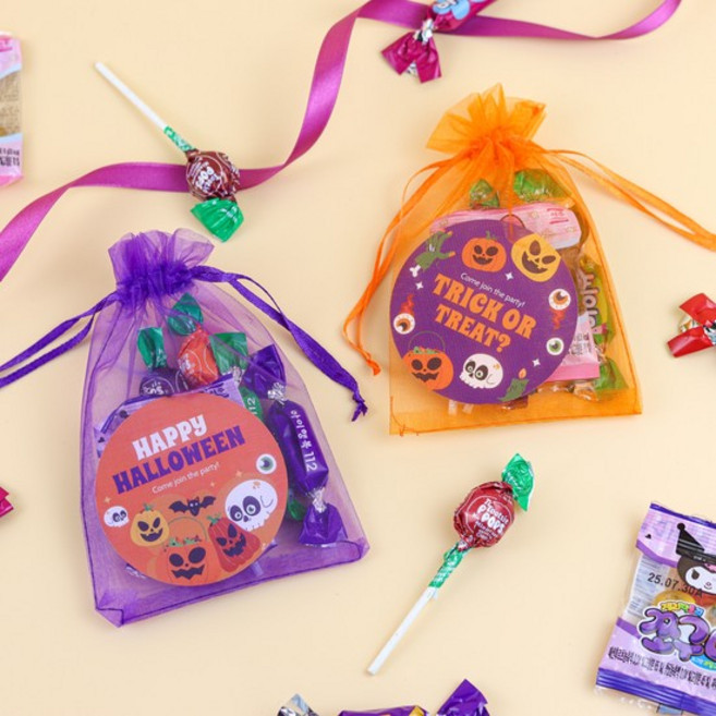 할로윈데이 포푸리 간식세트 x 10개 / 사탕 구디백 대량주문, 없음