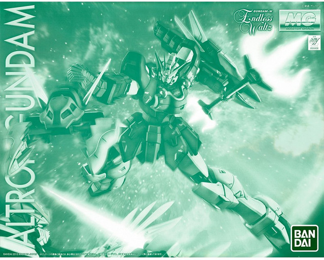 【鋼普拉】PB魂商 BANDAI 鋼彈W MG 1/100 ALTRON GUNDAM 神龍鋼彈 雙頭龍鋼彈 EW版, 1個