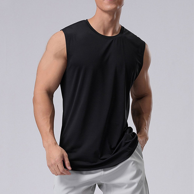 투데이리빙 스포츠 민소매 티셔츠 빅사이즈 냉감 민소매티 여름 쿨링 나시 기능성 나시티 쿨나시 면나시티 쿨민소매 쿨티셔츠 운동복 런닝