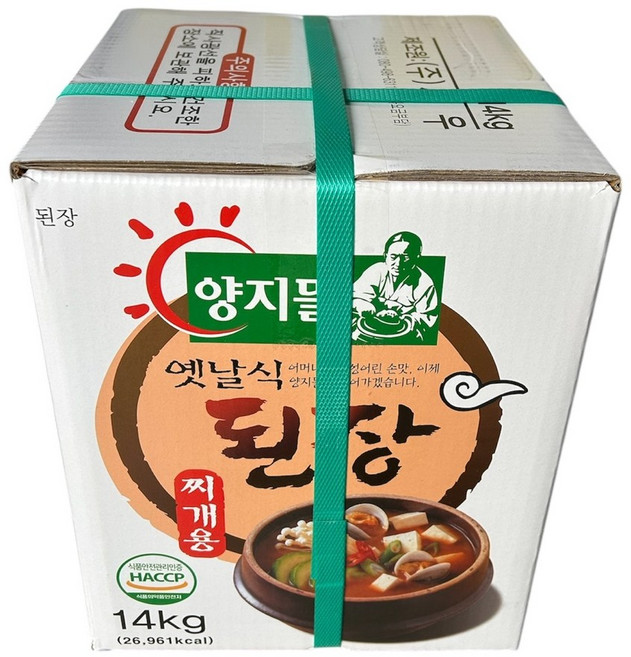 양지뜰 옛날식된장, 14kg, 1개