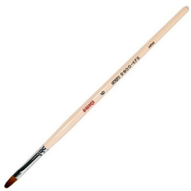 [바바라] 네일아트붓 2600-KFG 2호, 단품