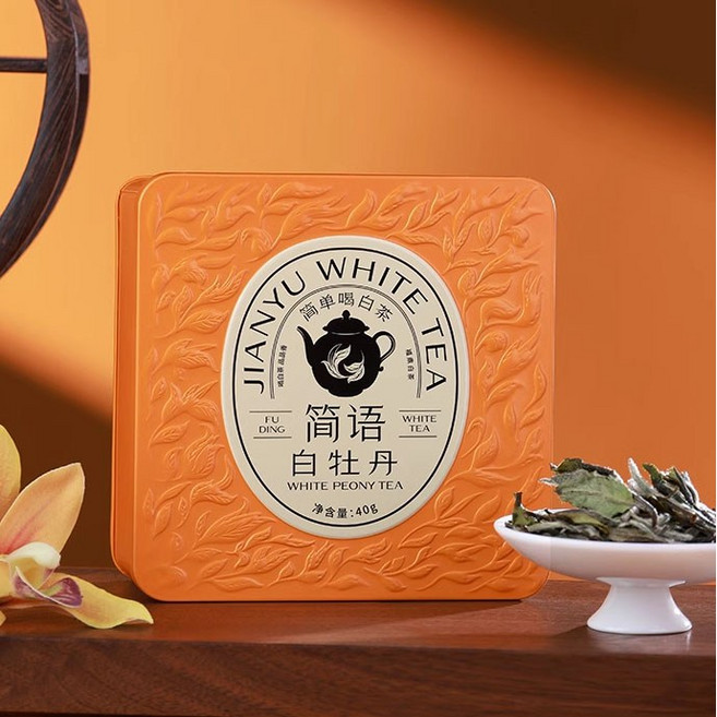 (해외직구b054s)품품향 복정백차 2024년 고산백모단 40g, 1개, 1개입