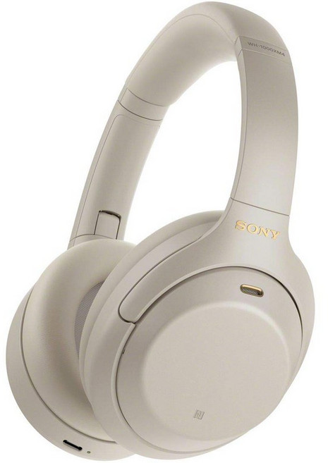소니 무선 노이즈 캔슬링 헤드폰 WH-1000XM4 : LDACAmazon Alexa 탑재Bluetooth고해상도 최대 30시간 연속 재생 밀폐형 마이크 ​​부착 2020년 모델 360 Reality Audio 인정 모델 실버 WH-1000XM4 SM, 플래티넘 실버, 단일 옵션