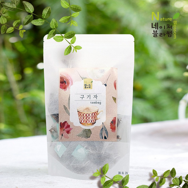 국산 청양 구기자차 삼각티백, 1g, 50개입, 1개