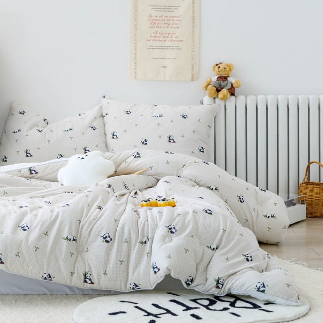 슬리안 쫀득쫀득 애니멀 사계절 차렵이불 세트