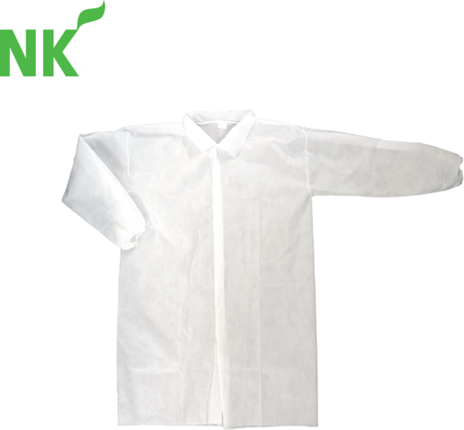 [식공구] 일회용 방문자 가운 / 방역 견학 보호복 작업복 실험실 부직포 위생용품 식품 가공 공장 해썹 HACCP, 10개