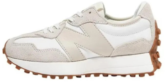 뉴발란스 327 화이트 남여공용 스니커즈(증정품 수납백), 250, WS327AN(증정품 수납백)