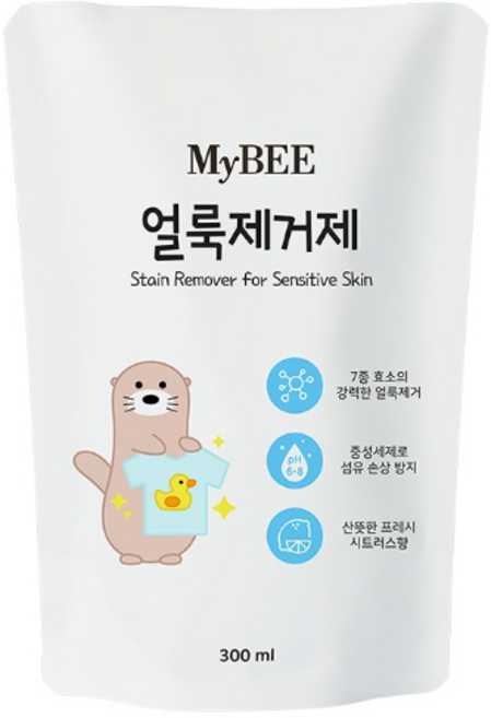 8위 - 마이비 얼룩제거제 리필, 300ml, 1개