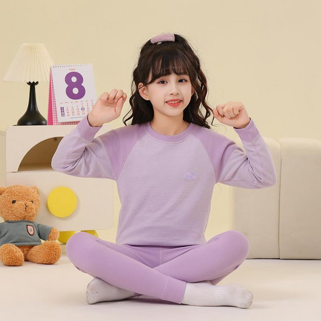 潔白 兒童保暖內衣套裝