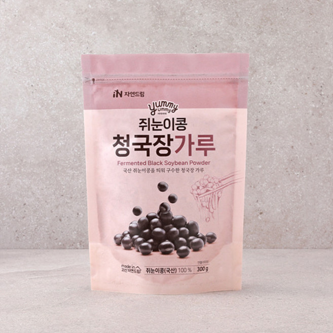 자연드림 쥐눈이콩 청국장가루, 1개, 300g