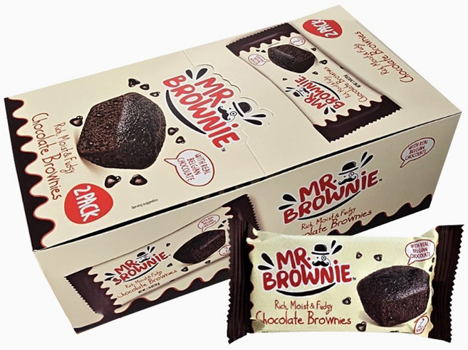 미스터브라우니 초콜릿, 12개, 50g