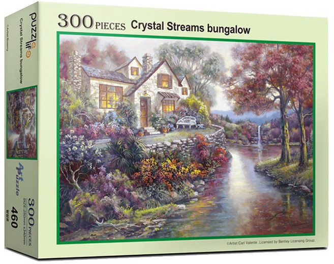 직소퍼즐 토마스 킨케이드 방갈로 300피스 PL460, 혼합색상, 1개