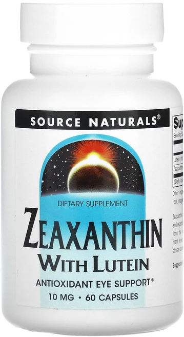 소스내츄럴스 제아잔틴 루테인 10mg 캡슐 무설탕 글루텐 프리, 60정, 1개 - 쿠팡