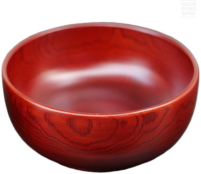 국그릇 제사용품 차례상 물푸레 반상기 원목 제기용품 가온공방 8011, 1개