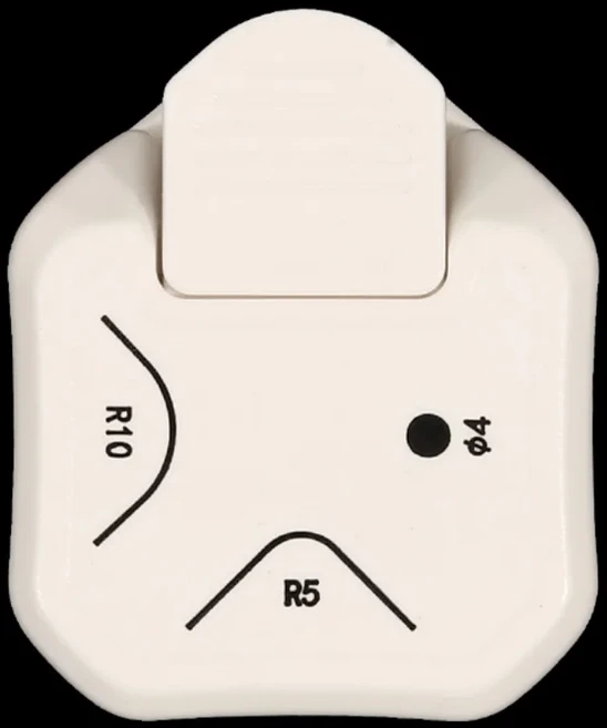 3-in-1 코너 라운더 코너 엠보서 커터 DIY 사진 카드 명함 커터 라운드 종이 커터, [01] White