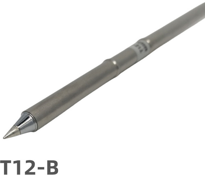 QUICKO T12 납땜 인두 팁 10Pcs/T12-D24 ILS BL BC1 C4 KU for Hakko Fx951 DIY 스테이션 키트 용접 도구, 1개, 04 T12-B