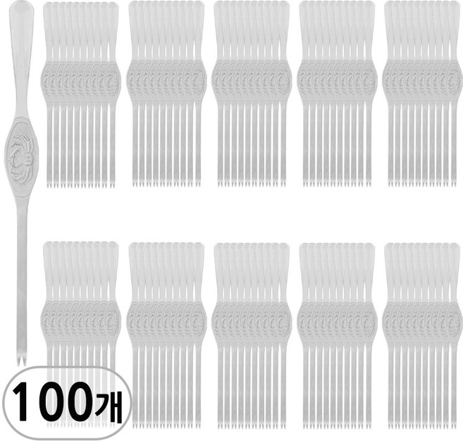게포크 B타입 대형, 실버, 100개