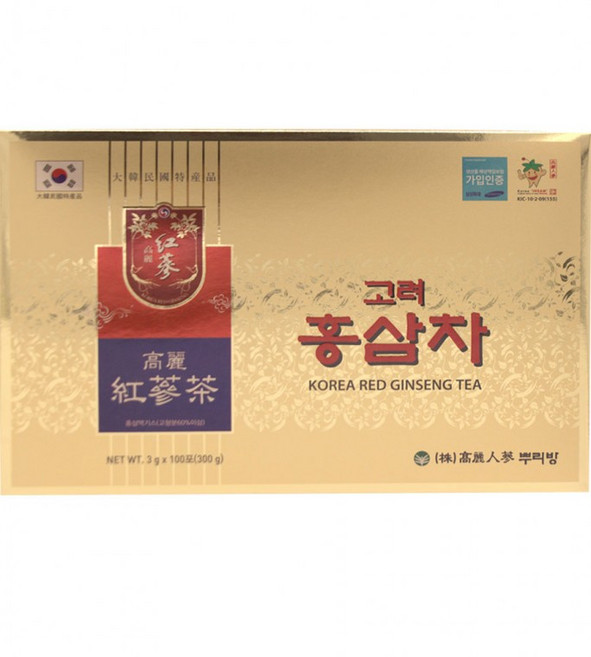 고려 홍삼차 100포 선물용 RAM, 1개