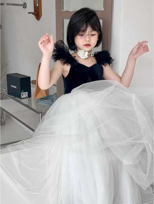 lsh 女童公主禮服 畢業典禮洋裝 鋼琴表演花童禮服
