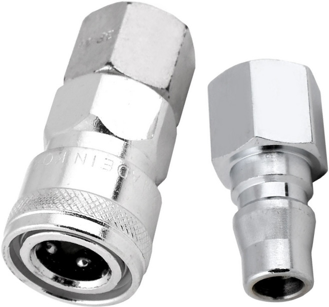 믿을수있는 국산 에어카플러 SF40 + PF40 세트 PT1/2 속나사타입 콤프레샤부속