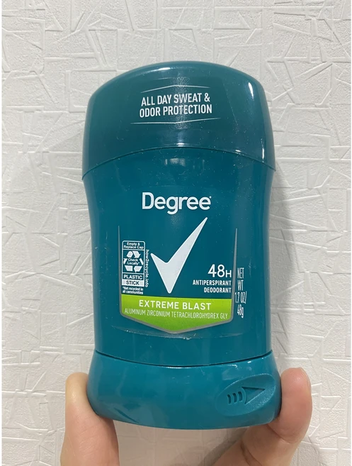 Degree 48H 땀 억제제 데오도런트 익스트림 블라스트 48g(1.7oz), Degree48H땀억제제데오도런트익스트림블라스트48g1, 48g, 1개 - 쿠팡