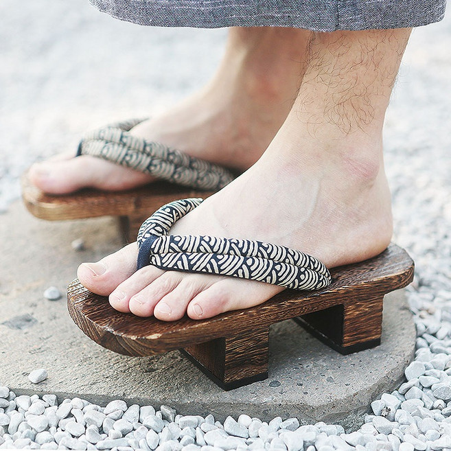 나막신 여름 슬리퍼 클래식 쪼리 일본풍 남자