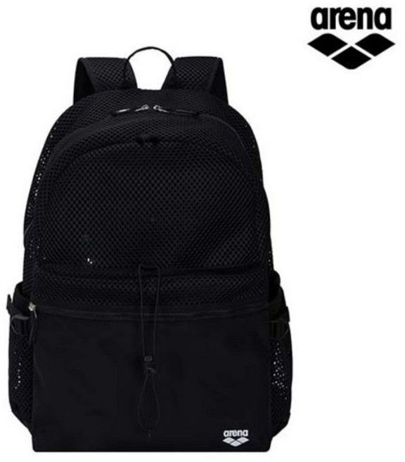 아레나 메가 메쉬 백팩 A6AC1AB38BLK, BLK/000