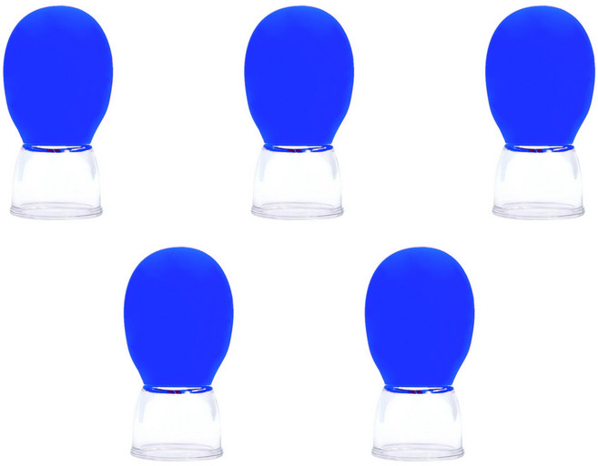 샵글로벌 얼굴 마사지기 페이스 리프팅 흡입기 5개1세트, 블루, 페이스마사지리프팅흡입기