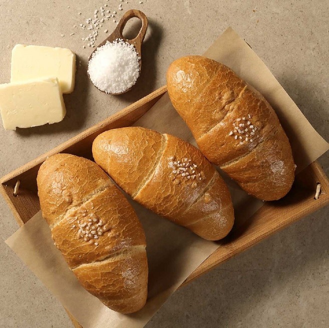 유로베이크 하드소금빵 냉동생지 2.52kg (70g x36개)