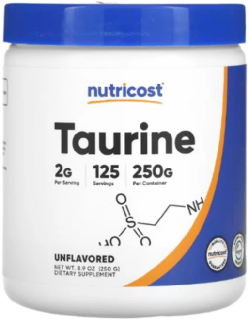 뉴트리코스트 타우린 무맛 파우더 분말 250g Taurine, 1개 - 쿠팡