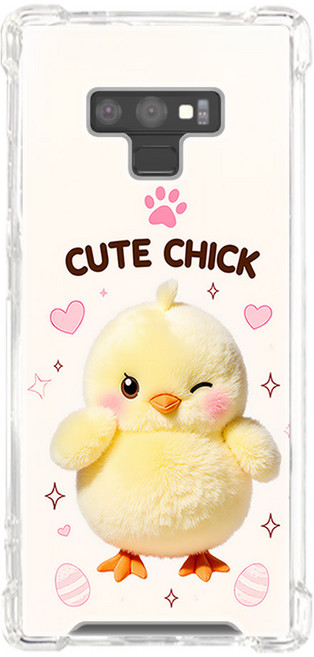 큐트 애니멀 병아리 chick 모서리쿠션 젤리 하드 이중구조 갤럭시 아이폰 핸드폰 케이스