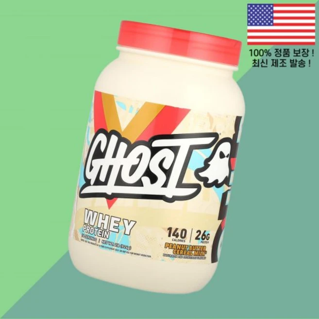 고스트 유청 단백 웨이 아이솔레이트 프로틴 땅콩버터 시리얼 밀크 2파운드 924g Ghost Whey Protein Peanut Butter Cereal Milk 2lb, 고스트 유청 단백 웨이 아이솔레이트 프로틴 땅콩버터 시, 1 - 쿠팡