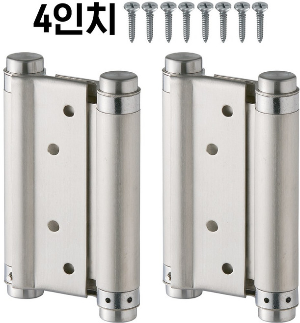 무드체인지 고급 스텐SUS304 양방향경첩 스윙도어 카우보이 자유경첩, 2개