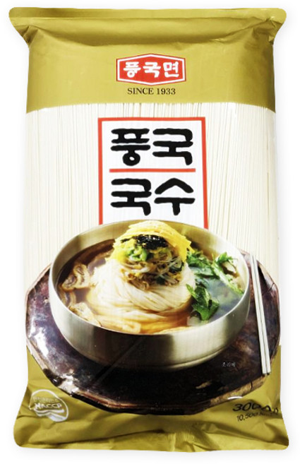 풍국면 국수 소면 3000g 다용도 면 비빔 국수 대용량, 1개, 3kg