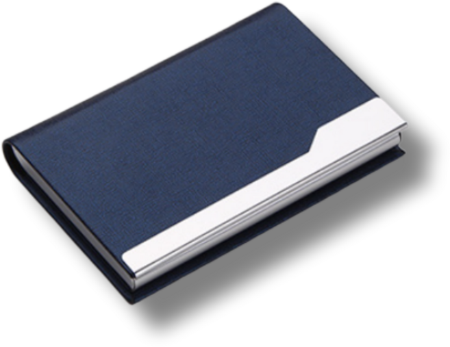 비즈니스 고급 명함 케이스, 블루, 1개